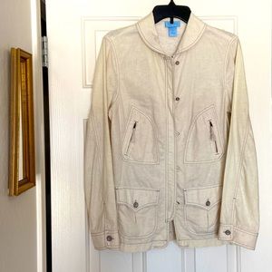 Sigrid Olsen jacket & capri pants in a M
